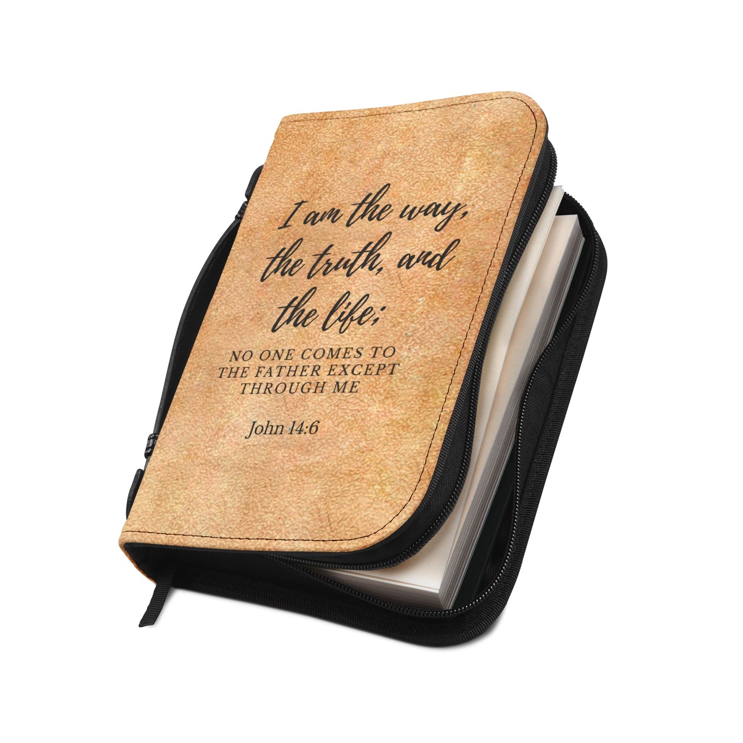 "I am the Way" Zippered Bible Cover (John 14:6)