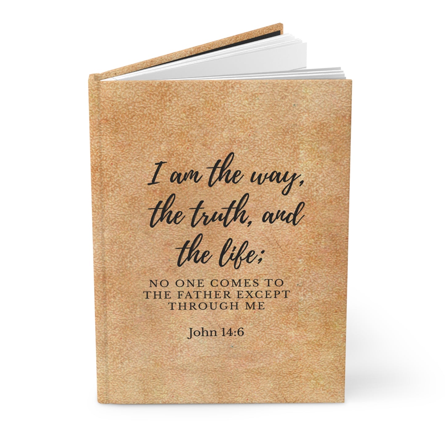 Christian Hardcover Journal — "I Am the Way, the Truth, and the Life" (John 14:6)