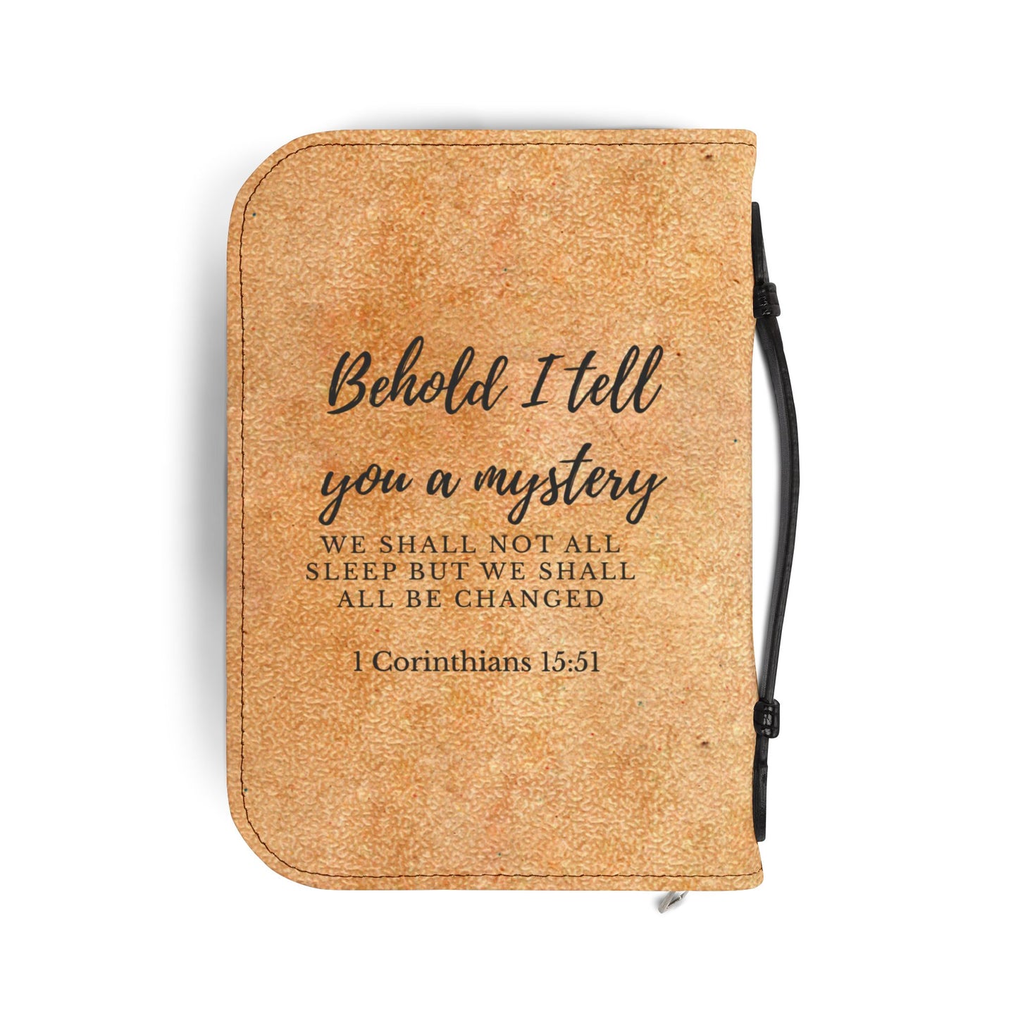 "I tell you a Mystery" Zippered Bible Cover (1 Corinthians 15:51)