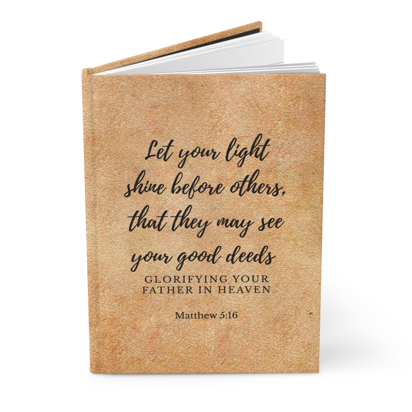 Let Your Light Shine Hardcover Journal - Matthew 5:16