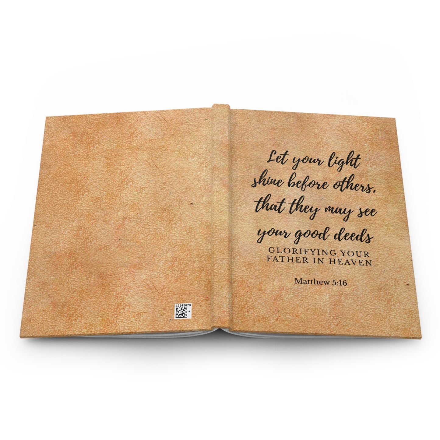 Let Your Light Shine Hardcover Journal - Matthew 5:16