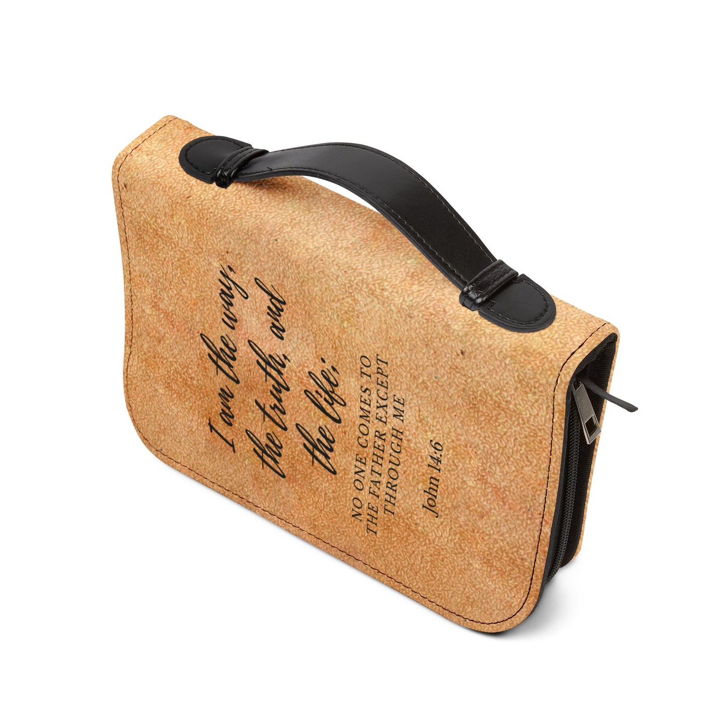 "I am the Way" Zippered Bible Cover (John 14:6)