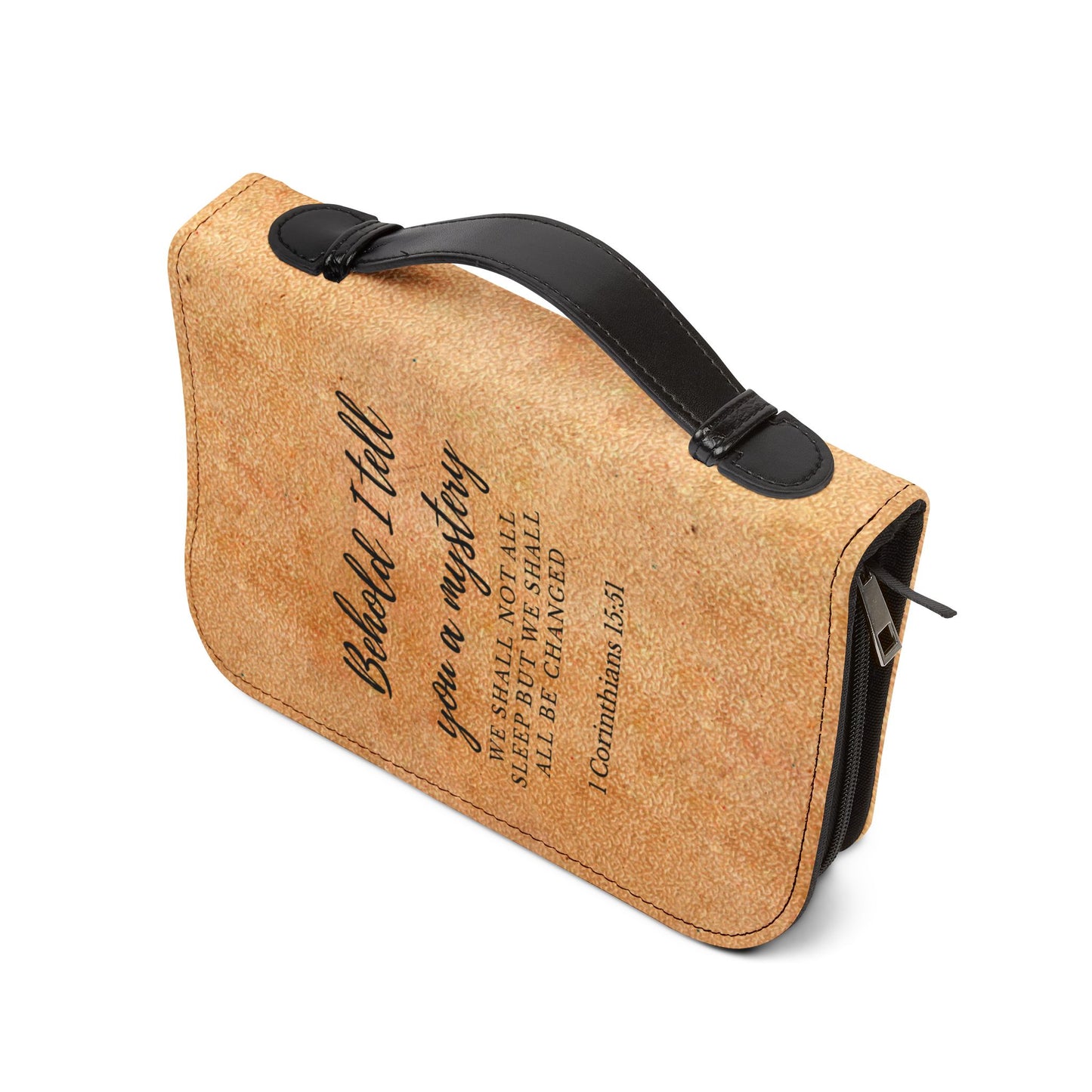 "I tell you a Mystery" Zippered Bible Cover (1 Corinthians 15:51)